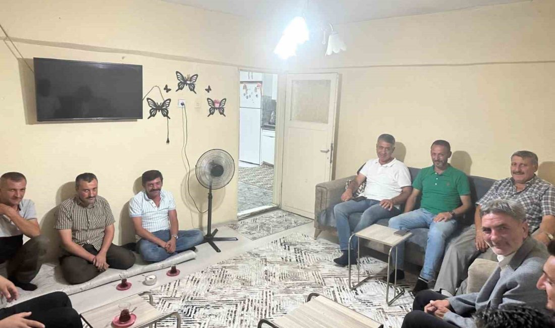 BELEDİYE BAŞKANI AKEL, YARALI ASKERİ ZİYARET ETTİ