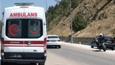 BİLECİK'TE MEYDANA GELEN TRAFİK KAZASINDA KİŞİ YARALANDI