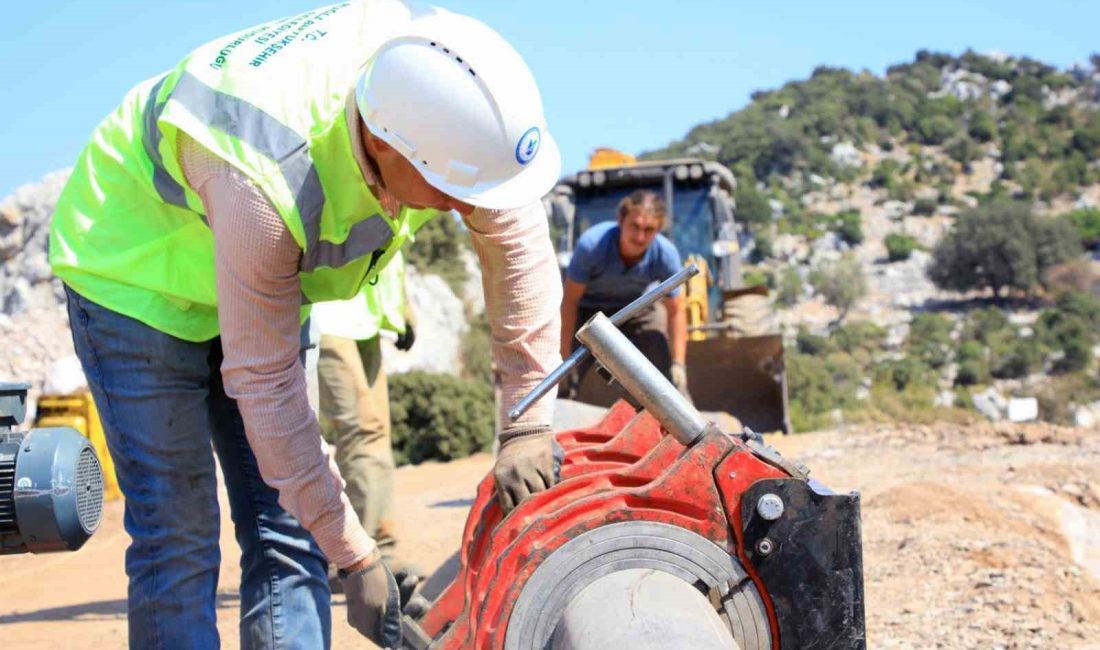 BOZBURUN YARIMADASI İÇME SUYU PROJESİ DEVAM EDİYOR