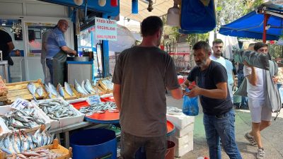 AV YASAĞININ BİTMESİYLE GÖZLER BALIK TEZGAHLARINA ÇEVRİLDİ. BALIK SEZONUN BAŞINDA