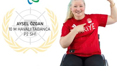 2024 PARALİMPİK OYUNLARI'NDA MÜCADELEDEN BURSA BÜYÜKŞEHİR BELEDİYESPORLU AYSEL ÖZGAN