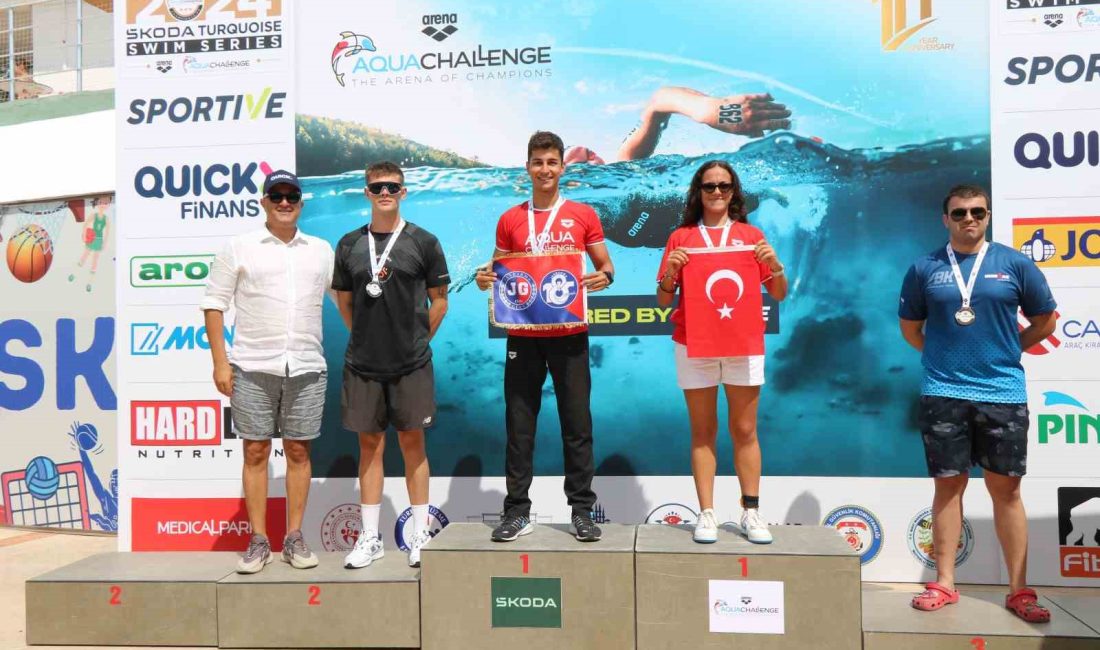 BURSALI JANDARMA ASTSUBAY MURAT KÖSLE, İSTANBUL’DA DÜZENLENEN YÜZME YARIŞMASINDA 2