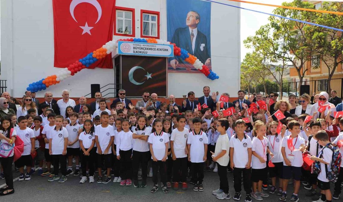 BÜYÜKÇEKMECE’DE 55 BİN ÖĞRENCİNİN DERS BAŞI YAPMASIYLA BAŞLAYAN 2024-2025 EĞİTİM