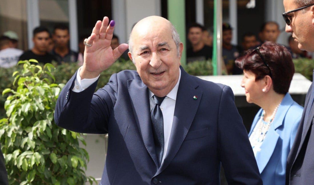 CEZAYİR’DE CUMHURBAŞKANLIĞI SEÇİMİNİN GALİBİ TEBBUN OLDU