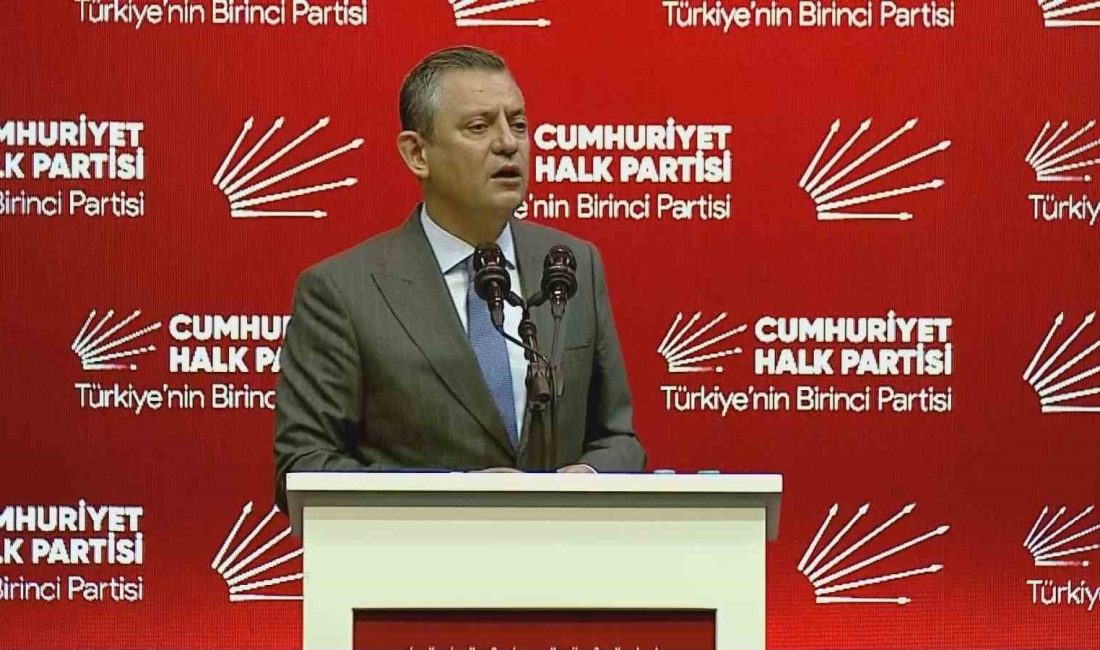 Cumhuriyet Halk Partisi Genel Başkanı Özgür Özel, "Gelecek sene kasım