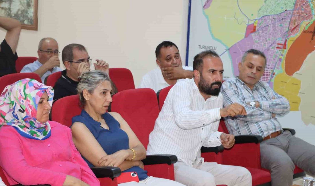 KOZAN BELEDİYESİ'NİN EYLÜL AYI OLAĞAN MECLİS TOPLANTISINDA, GÜNDEM DIŞI SÖZ