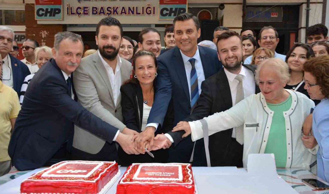 CHP MANİSA İL BAŞKANLIĞI TARAFINDAN PARTİNİN 101. KURULUŞ YIL DÖNÜMÜ