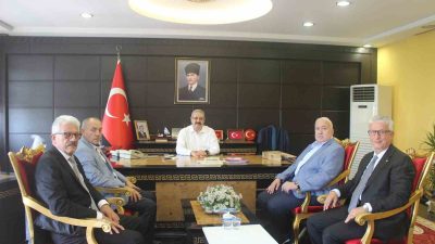 YÖNETİM KURULU BAŞKANI YILMAZ, ÇARŞAMBA’YA ATANAN KAYMAKAM MEHMET KAMİL SAĞLAM’I