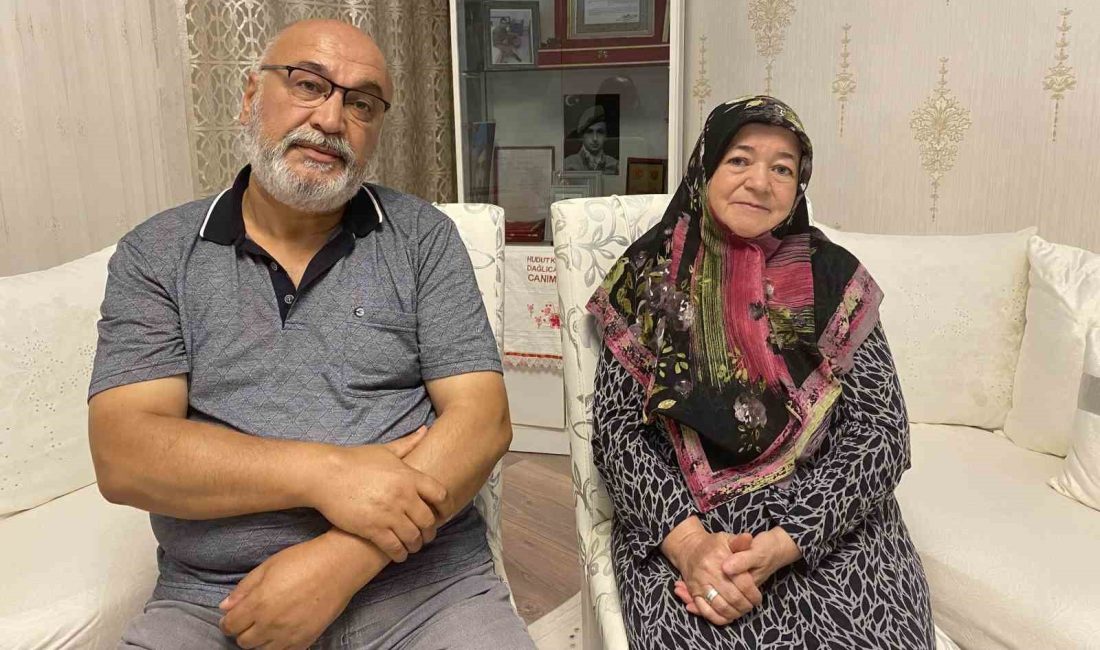 HAKKARİ DAĞLICA BÖLGESİNDE ŞEHİT EDİLEN KONYALI ŞEHİT RESUL COŞKUN’UN ANNESİ