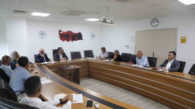 MUĞLA (İHA) - MUĞLA BÜYÜKŞEHİR BELEDİYESİ MUSKİ GENEL MÜDÜRLÜĞÜ YETKİLİLERİ