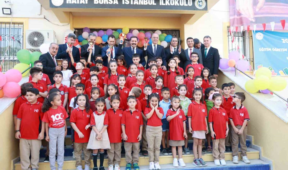 DEPREMİN YARALARININ SARILDIĞI HATAY’DA TOPLAM 1605 OKULDA, ORTALAMA 400 BİN