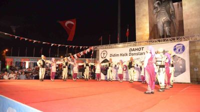 DİDİM HALK DANSLARI TOPLULUĞUNUN (DAHOT) BU YIL 14. KEZ DÜZENLEDİĞİ