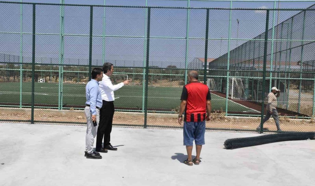 DİDİM’DE SPOR YATIRIMLARI DEVAM EDİYOR