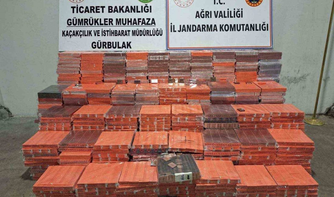 AĞRI İL JANDARMA KOMUTANLIĞI,DOĞUBAYAZIT İLÇESİNDE GERÇEKLEŞTİRDİĞİ BAŞARILI BİR OPERASYONLA YAKLAŞIK