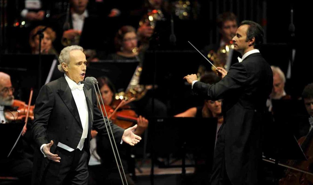 TÜM ZAMANLARIN EN BÜYÜK TENORLARINDAN JOSÉ CARRERAS, VEDA TURNESİ NİTELİĞİNDEKİ