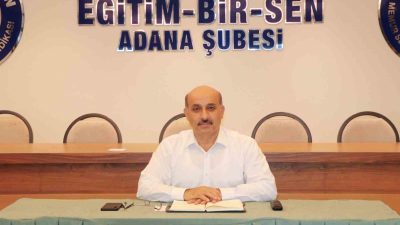 EĞİTİM-BİR-SEN ADANA ŞUBE BAŞKANI MUSTAFA SARIGEÇİLİ, PAZARTESİ GÜNÜ RESMEN BAŞLAYACAK