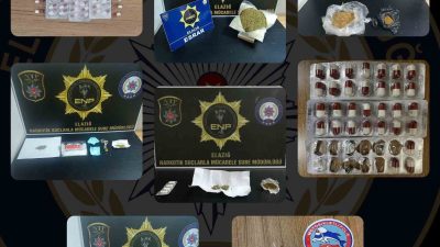 ELAZIĞ’DA POLİS EKİPLERİ TARAFINDAN SOKAK SATICILARINA YÖNELİK DÜZENLENEN OPERASYONDA 6