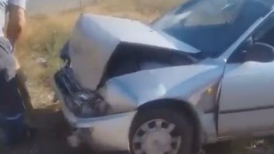 ELAZIĞ’DA TIR İLE OTOMOBİLİN ÇARPIŞMASI SONUCU MEYDANA GELEN TRAFİK KAZASINDA