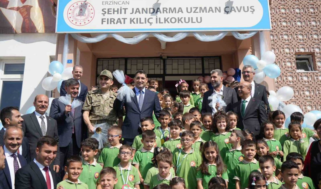 ERZİNCAN’DA 2024-2025 YILI EĞİTİM VE ÖĞRETİM YILININ İLK DERS ZİLİ
