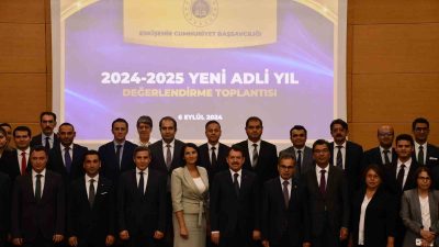 ESKİŞEHİR CUMHURİYET BAŞSAVCILIĞI TARAFINDAN 2024-2025 YENİ ADLİ YILININ DEĞERLENDİRME TOPLANTISI