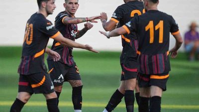 GALATASARAY, MİLLİ ARA SEBEBİYLE OYNADIĞI HAZIRLIK MAÇINDA KARŞILAŞTIĞI ESENLER EROKSPOR'U
