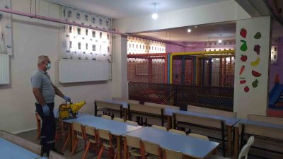 HAKKARİ'DEKİ OKUL PANSİYONLARI VE YEMEKHANELERİ EĞİTİM ÖĞRETİM YILI ÖNCESİ İLAÇLANARAK