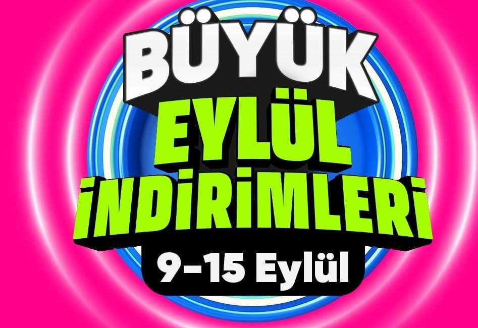 HEPSİBURADA’NIN ‘BÜYÜK EYLÜL İNDİRİMLERİ’ BAŞLADI. 9-15 EYLÜL ARASINDA KIRTASİYEDEN TEKNOLOJİYE,