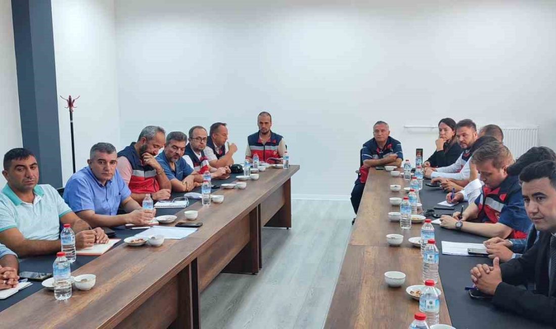 HİSARCIK’TA KOORDİNASYON VE DEĞERLENDİRME TOPLANTISI