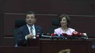 ESKİŞEHİR’ GELEN İSTANBUL BÜYÜKŞEHİR BELEDİYE BAŞKANI EKREM İMAMOĞLU, “BİLMİYORUM AMA