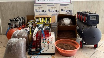 ESKİŞEHİR'DE POLİS VE JANDARMA EKİPLERİNCE GERÇEKLEŞTİRİLEN ÇALIŞMALAR SONUCUNDA BANDROLSÜZ VE