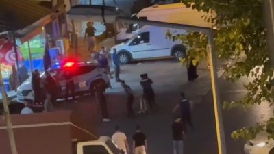 ESENYURT'TA İKİ GRUP ARASINDA ÇIKAN KAVGAYA İKİNCİ KEZ MÜDAHALE EDEN