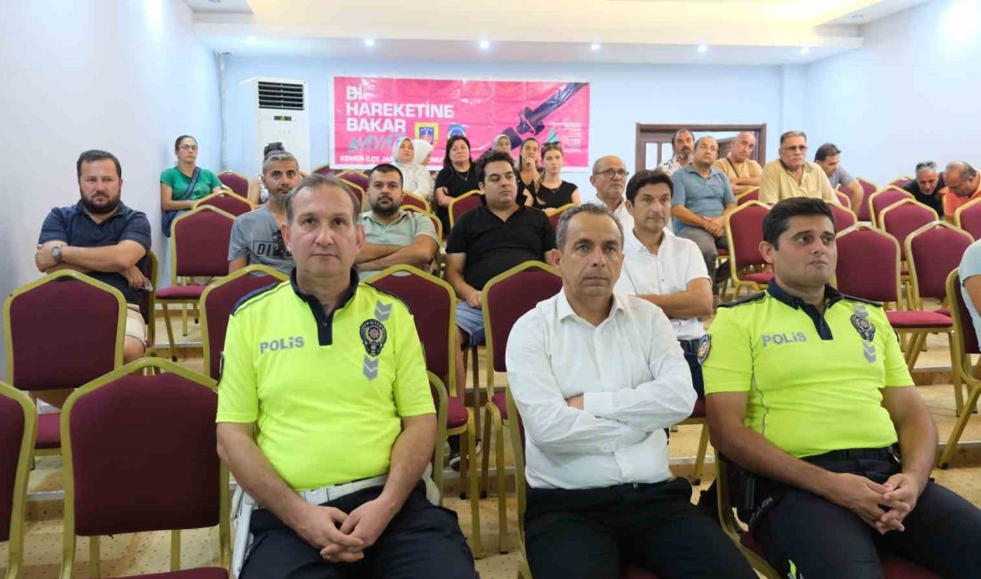 KEMER’DE 2024-2025 EĞİTİM VE ÖĞRETİM YILINDA ÖĞRENCİLERİN OKULLARA DAHA GÜVENLİ