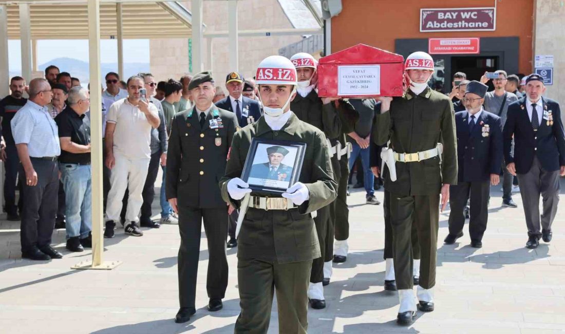 HAYATINI KAYBEDEN KIBRIS GAZİSİ CEMAL ÇAYTARLA SİVAS’TA SON YOLCULUĞUNA UĞURLANDI.