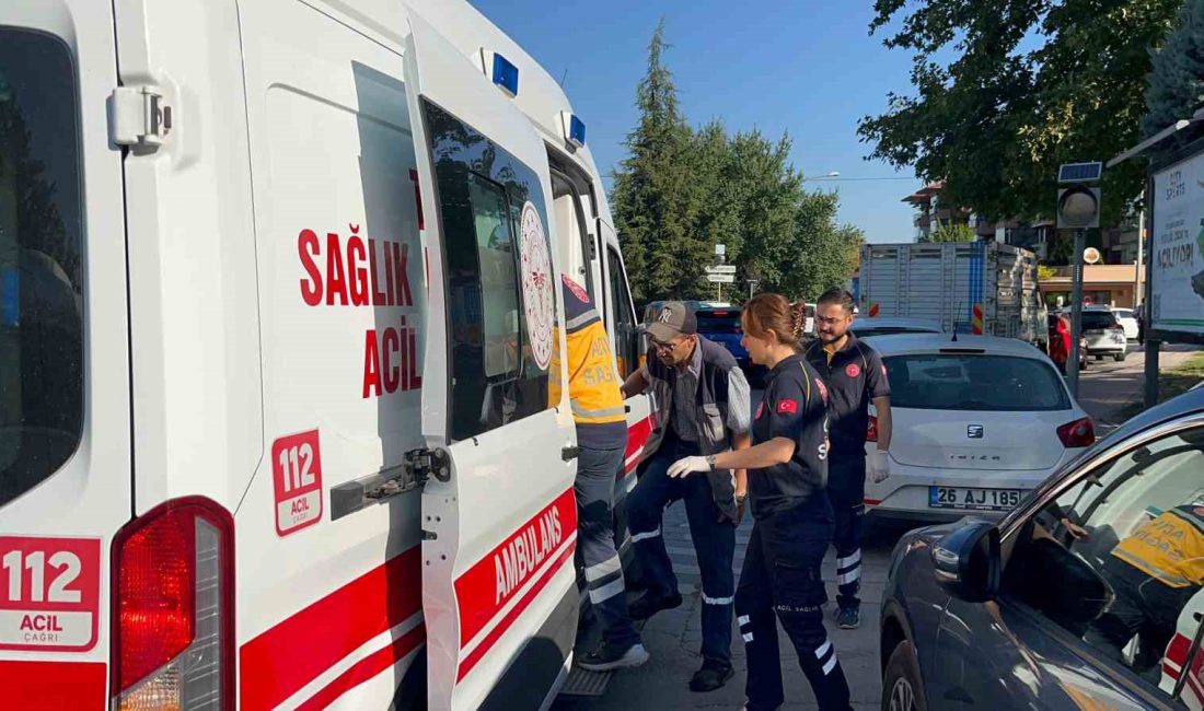 ESKİŞEHİR’DE BİR PARKTA ÇALIŞAN GÖREVLİ KİŞİ KÖPEK ISIRMASI SONUCU HAFİF