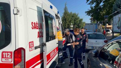 ESKİŞEHİR’DE BİR PARKTA ÇALIŞAN GÖREVLİ KİŞİ KÖPEK ISIRMASI SONUCU HAFİF