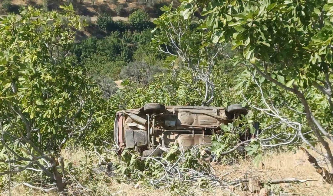 KÖŞK’TE OTOMOBİL UÇURUMA YUVARLANDI: 1 ÖLÜ