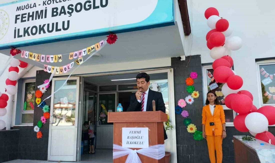 KÖYCEĞİZ’DE İLKÖĞRETİM HAFTASI KUTLAMA PROGRAMI DÜZENLENDİ