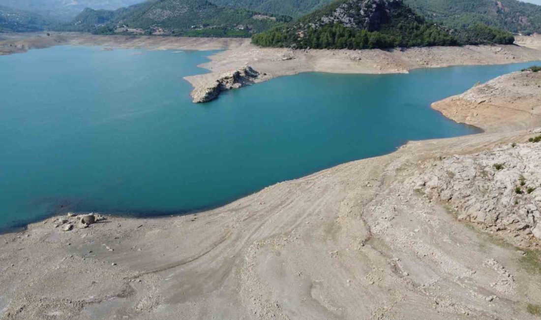 ADANA'NIN KOZAN İLÇESİNDEKİ SULAMA BARAJININ DOLULUK ORANI YÜZDE 23'E KADAR