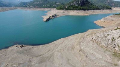 ADANA'NIN KOZAN İLÇESİNDEKİ SULAMA BARAJININ DOLULUK ORANI YÜZDE 23'E KADAR