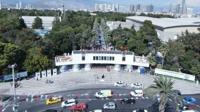 İZMİR BÜYÜKŞEHİR BELEDİYESİ, KENTİN KALBİ KÜLTÜRPARK’IN CUMHURİYET YOLCULUĞUNU SİMGELEYEN TARİHİ