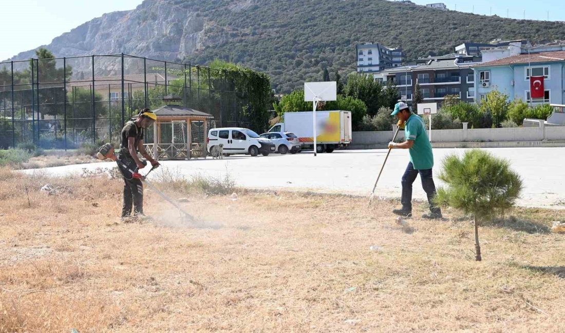 KUŞADASI BELEDİYESİ OKULLARI YENİ EĞİTİM YILINA HAZIRLAMAYA DEVAM EDİYOR