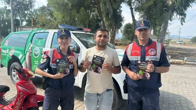 KUŞADASI’NDA VATANDAŞLARA JANDARMADAN BİLGİLENDİRME