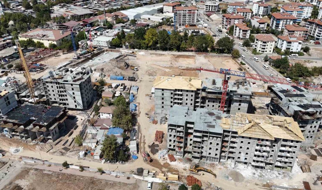 DEPREM BÖLGESİ MALATYA’DA REZERV ALANI İLAN EDİLEN MAHALLELERDE TOKİ TARAFINDAN