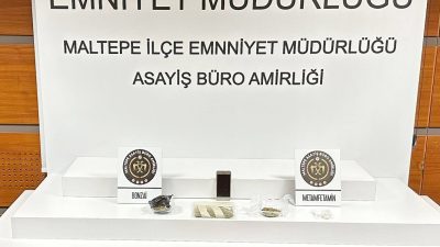 MALTEPE’DE UYUŞTURUCU MADDE TİCARETİ YAPILDIĞI BELİRLENEN ADRESE OPERASYON DÜZENLENDİ. OPERASYONDA