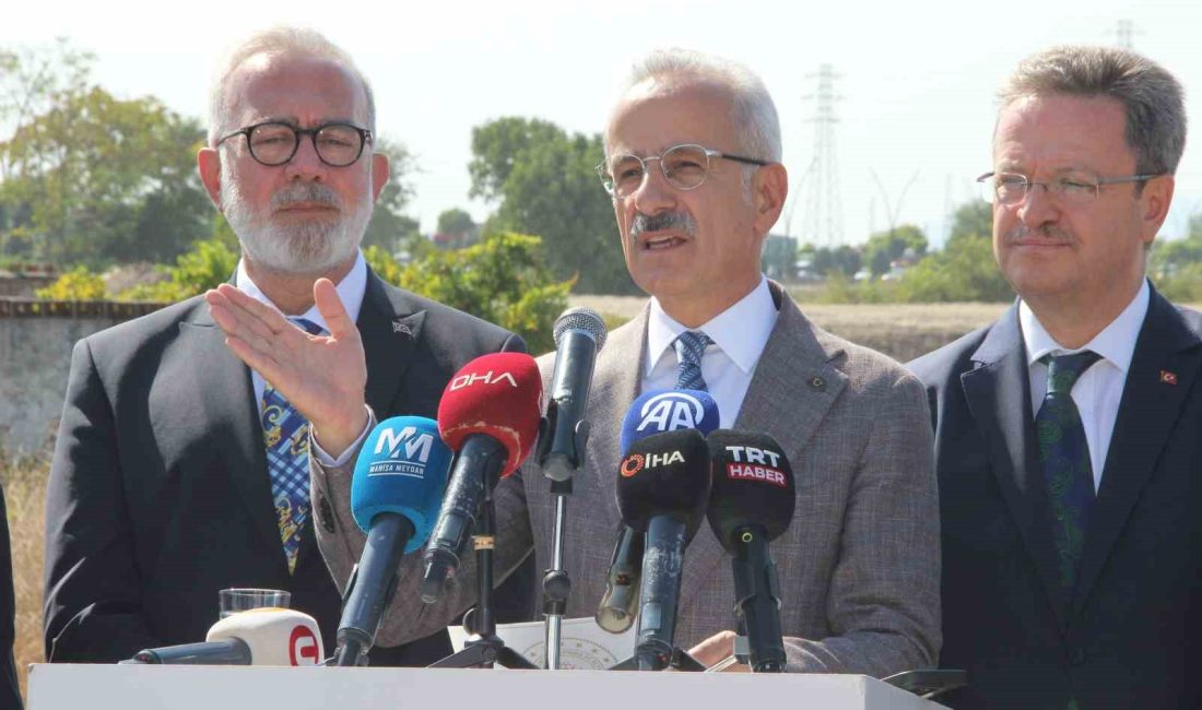 BİR DİZİ İNCELEME VE TEMASLARDA BULUNMAK ÜZERE MANİSA’YA GELEN ULAŞTIRMA