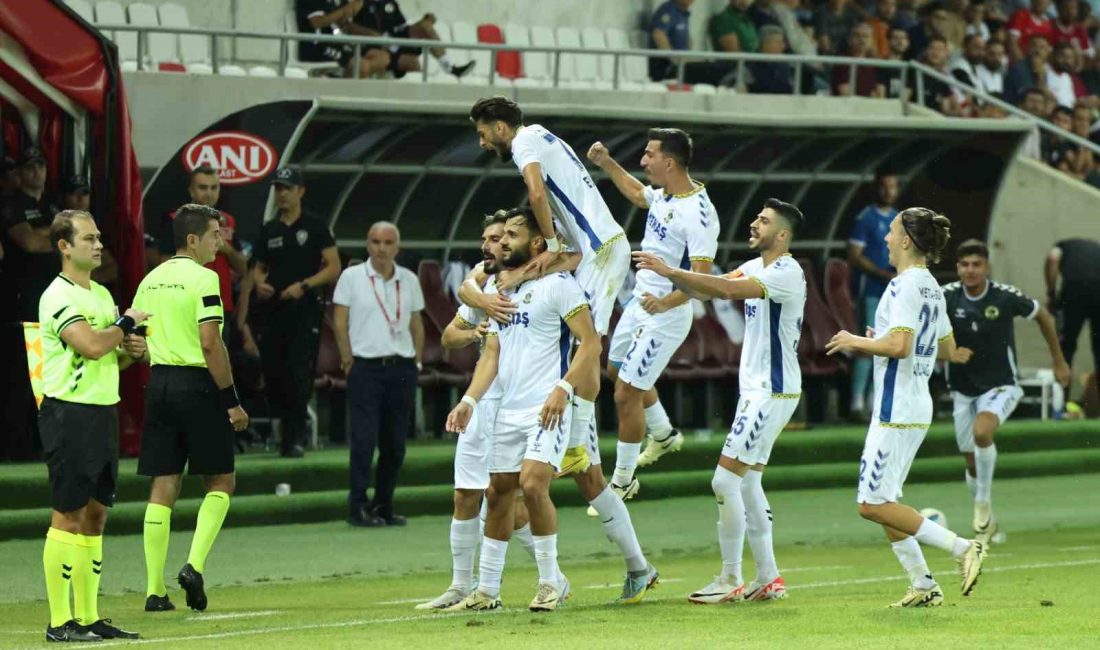 MENEMEN FK, KARAMAN FK GALİBİYETİYLE BİRLİKTE TFF 2. LİG KIRMIZI