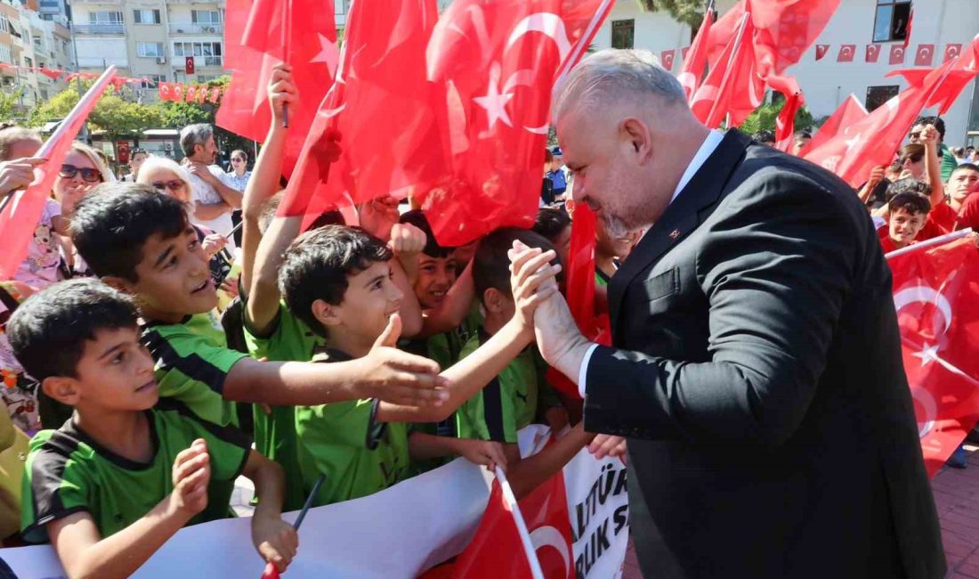 MENEMEN BELEDİYE BAŞKANI AYDIN PEHLİVAN, "102 YIL ÖNCE TÜM İMKANSIZLIKLARA