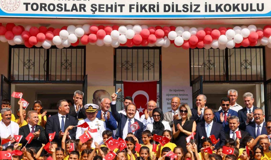 MERSİN'DE DE YENİ EĞİTİM ÖĞRETİM YILINDA, BİN 383 OKUL VE