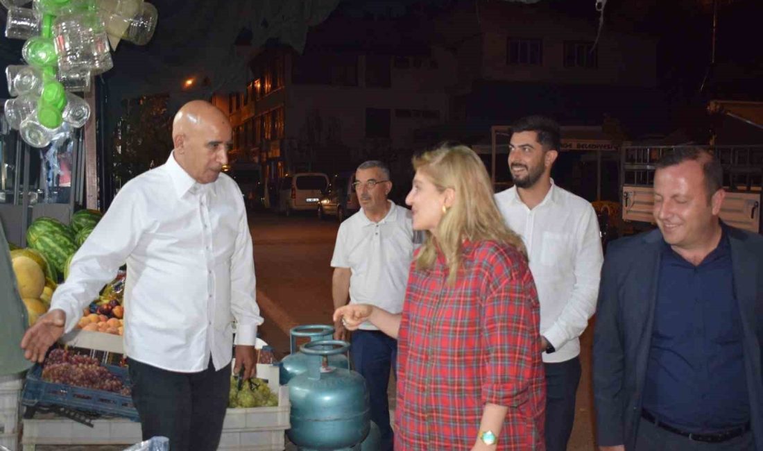MİLLETVEKİLİ ÖLMEZTOPRAK PÜTÜRGE'DE TEMASLARDA BULUNDU