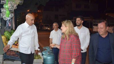 MİLLETVEKİLİ ÖLMEZTOPRAK PÜTÜRGE'DE TEMASLARDA BULUNDU